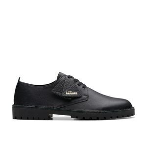 Clarks Mens Desert Rock LO Black Shoes (NWT)